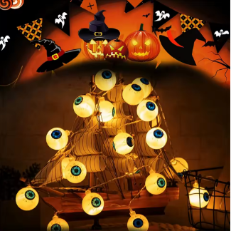 Glowing Eyeball String Lights